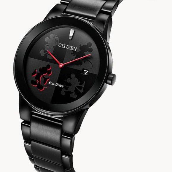 Rare Citizen Men Mickey 40mm Black Watch